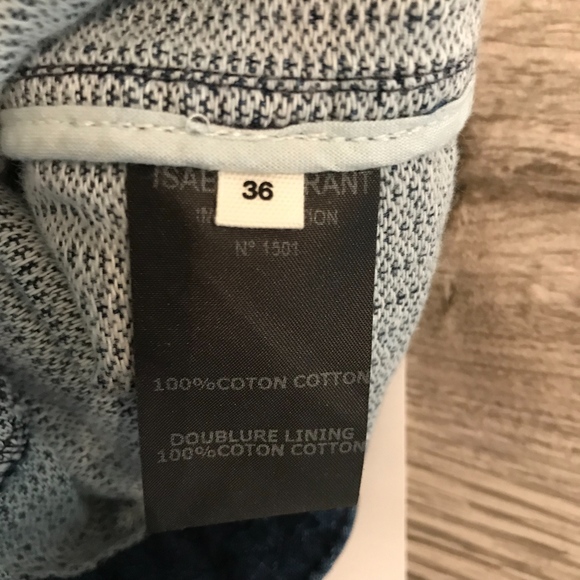 Isabel Marant Etoile Kelly Quilted Ankle Jeans NWT - Picture 8 of 8